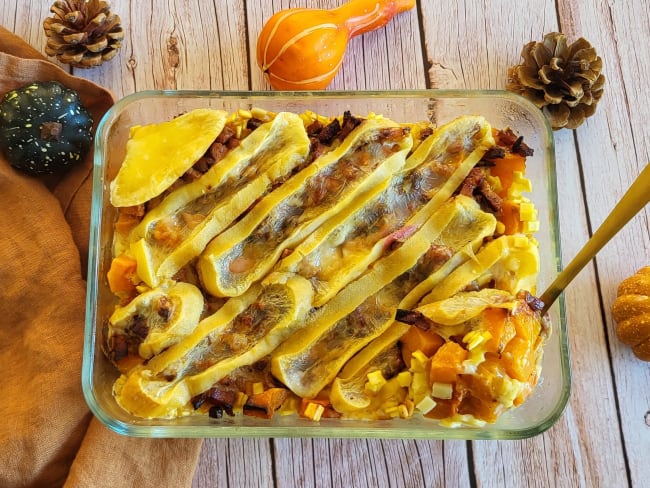 Croziflette à la butternut et au reblochon