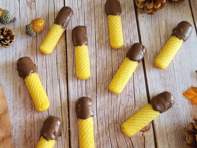 Madeleines allongées pour le goûter des enfants