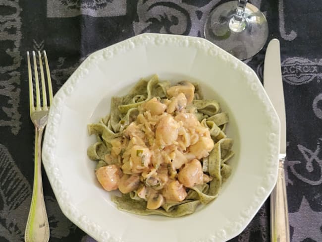 Noix de St.-Jacques au vin jaune : une entrée de fêtes