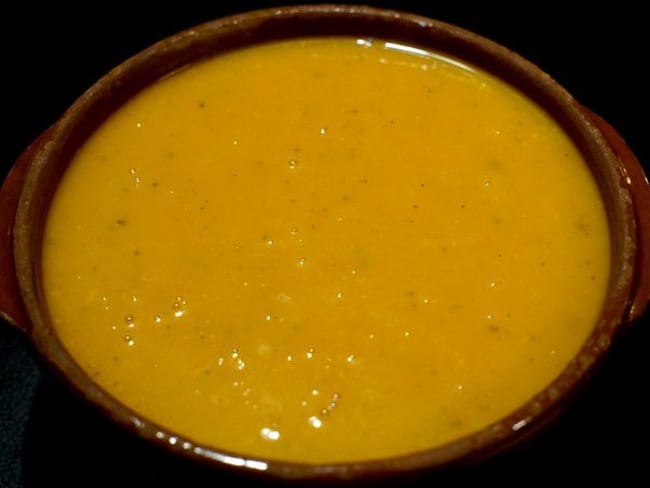 Soupe de potiron au beurre de cacahuètes facile à cuisiner