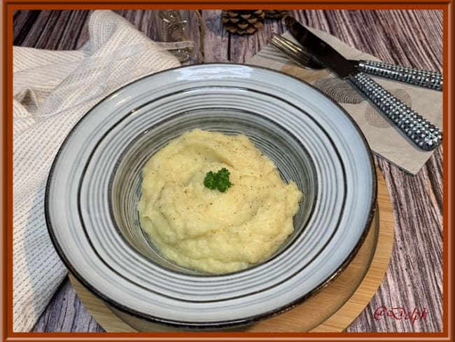 Purée de pommes de terre, panais à la cancoillotte au Thermomix