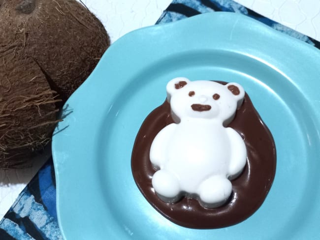 Oursons en panna cotta au coco : les enfants vont adorer