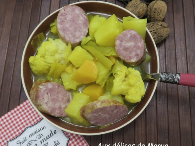 Potée à la saucisse de Morteau