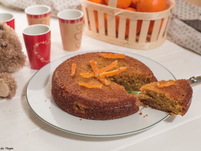 Gâteau à l'orange moelleux et très parfumé