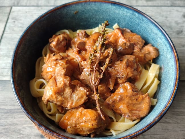 Veau stroganoff : une recette simple et originale pour changer du boeuf