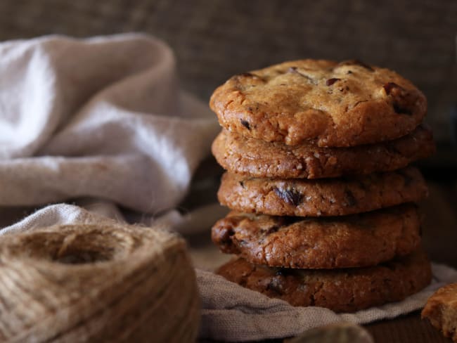 Les cookies d'après la recette du Chef pâtissier Nicolas Paciello