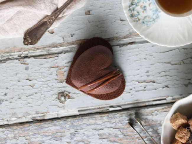 L'entremets chocolat et passion, un dessert idéal pour la Saint-Valentin