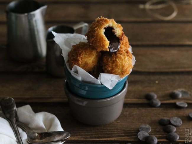 Les beignets coulants au chocolat du chef Philippe Conticini