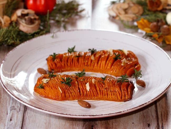 Butternut façon hasselback