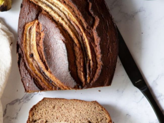 Banana bread moelleux sans gluten