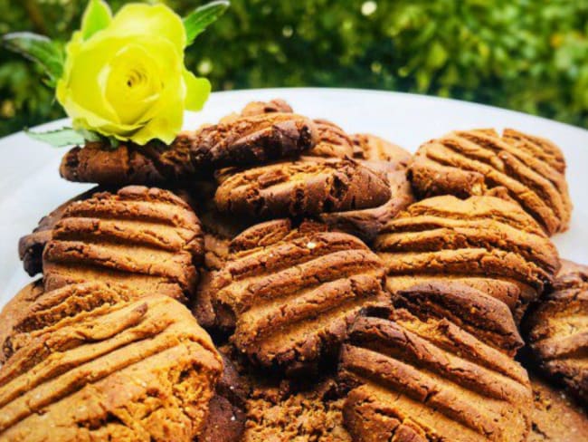 Biscuits vegan à la farine de banane verte sans gluten