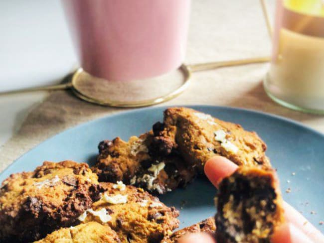 Cookies à la farine de châtaigne naturellement sans gluten