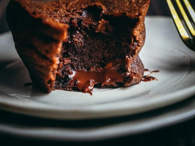 Muffins fondants au chocolat sans gluten