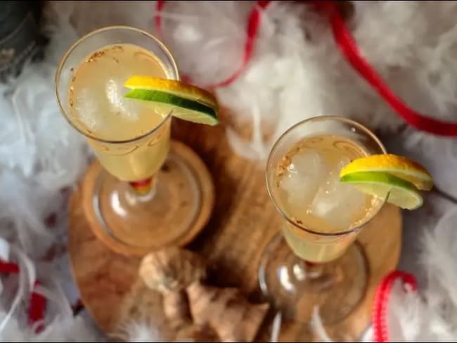 Ginger champagne : un délicieux cocktail apéritif