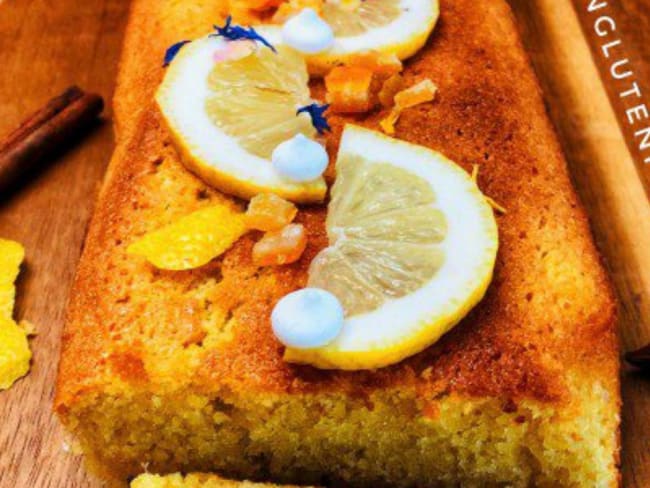 Moelleux au citron - recette sans gluten