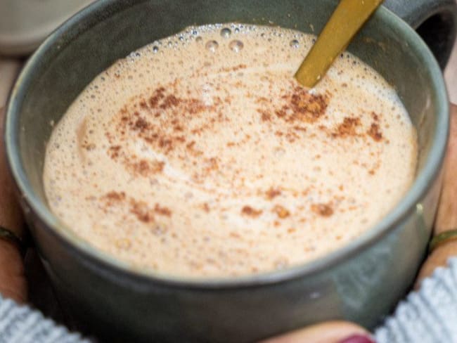 Délicieux chocolat chaud végétal sans gluten