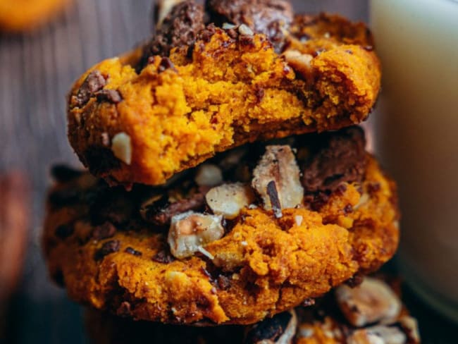 Pumpkin cookies sans gluten