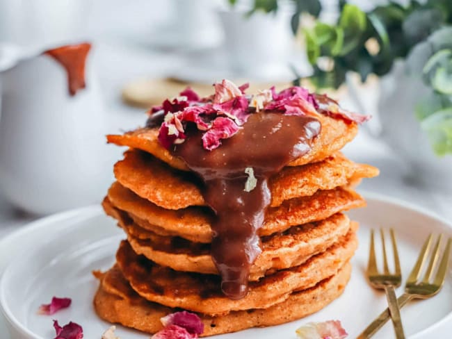 Pancakes à la patate douce sans gluten