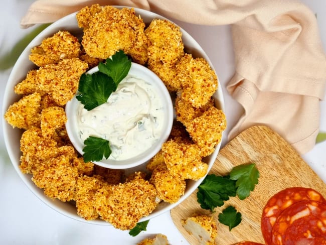 Beignets de chou-fleur au chorizo : une recette parfaite en apéro