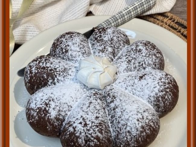 Gâteau au chocolat, comme une Torta Caprese ou gâteau de Capri