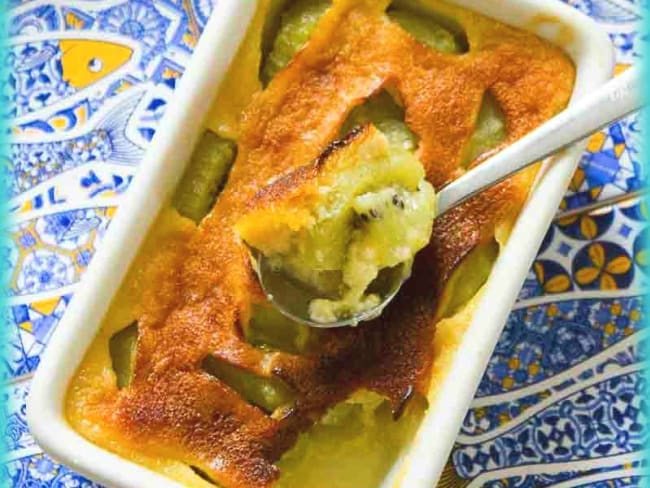 Clafoutis aux kiwis : une recette facile et pleine de vitamines