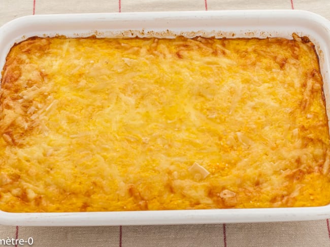 Gratin de courge butternut pour accompagner volailles ou grillades, 