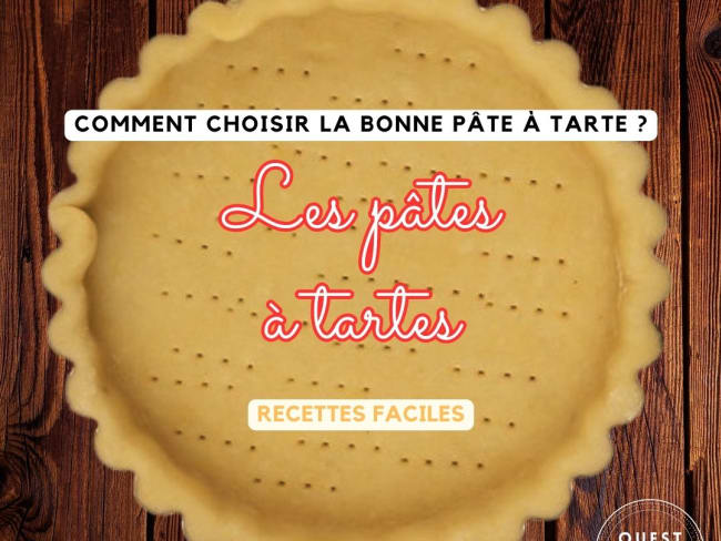 Les pâtes à tartes