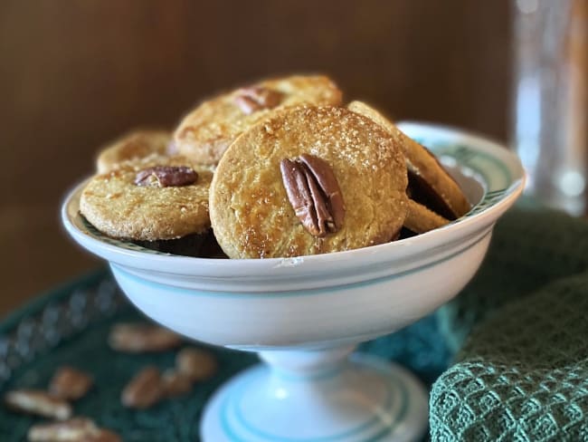 Sablés aux noix de Pécan et sirop d’érable : tout le monde les adore