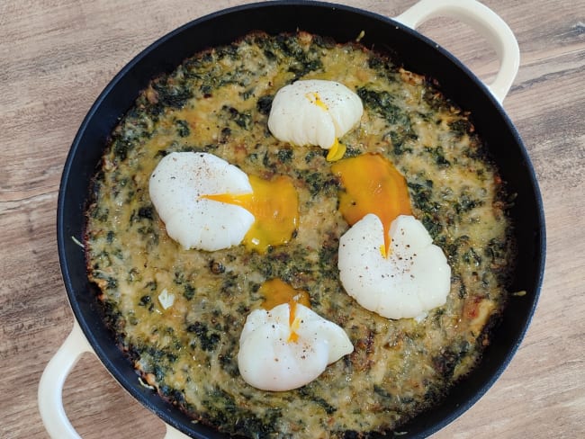 Oeufs à la florentine pour un repas rapide et facile