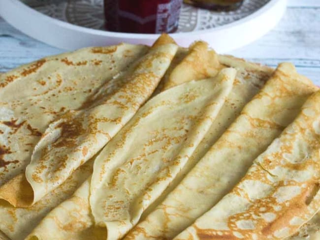 Crêpes d'après la recette de la Cheffe Nina Métayer