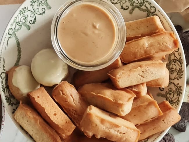 Financiers truffés aux beurre de cacahuètes