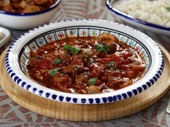 Rougaille de champignons : une recette comme à l'île Maurice