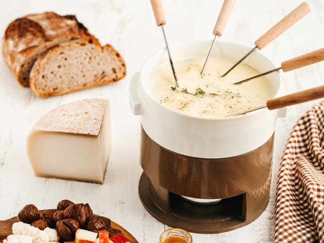 Fondue à la Tomme de chèvre