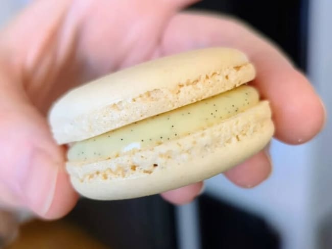 Macarons vanille façon Pierre Hermé