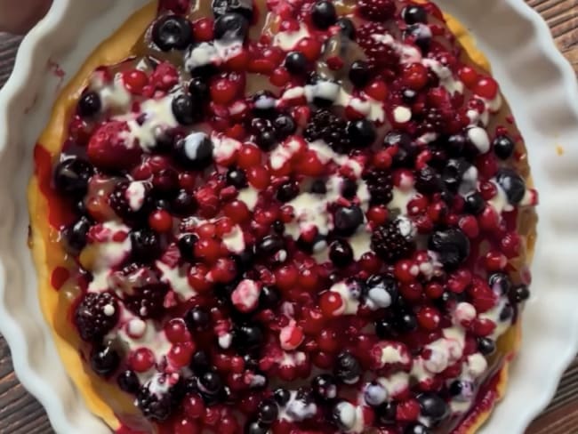 Tarte aux Fruits Rouges Vegan (Express)