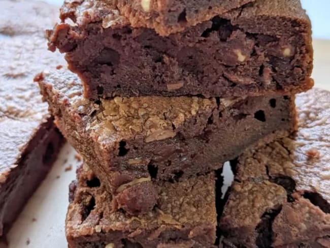 Les meilleurs brownies aux noix