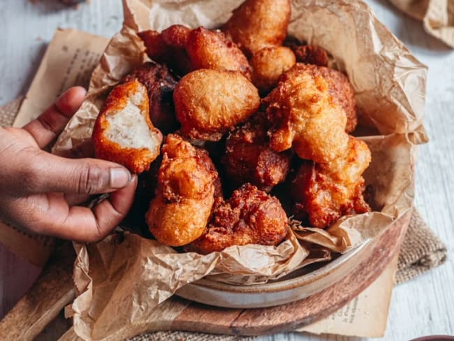 Beignets de bananes sans gluten et sans lactose