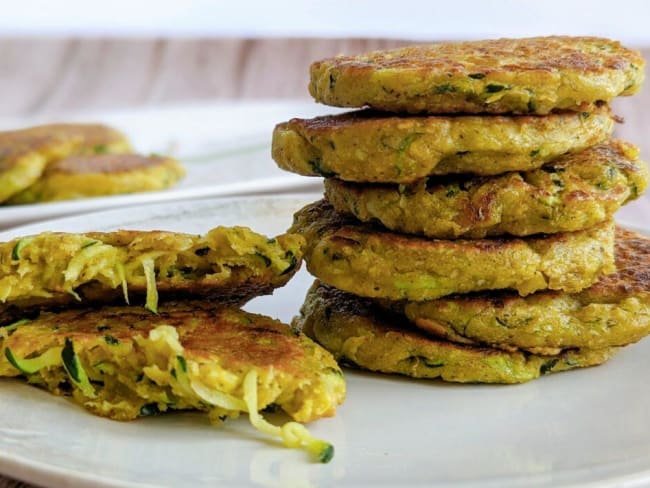 Galettes de courgettes croustillantes