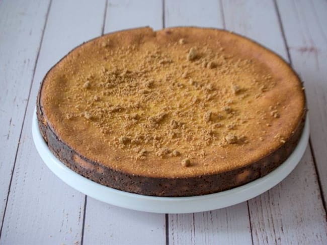 Cheesecake au potiron et aux épices parfait pour un dessert automnal gourmand