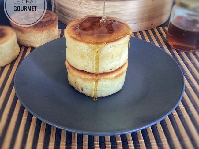 Les fluffy pancakes japonais