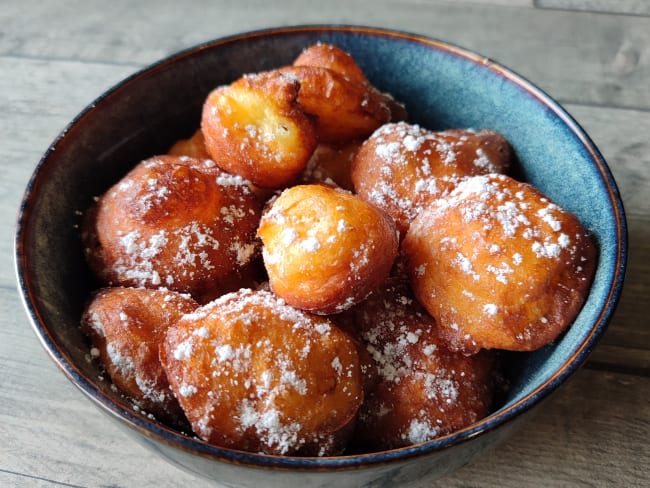 Pets de nonne à base de pâte à choux