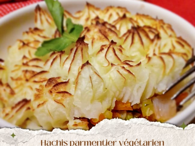 Hachis parmentier végétarien