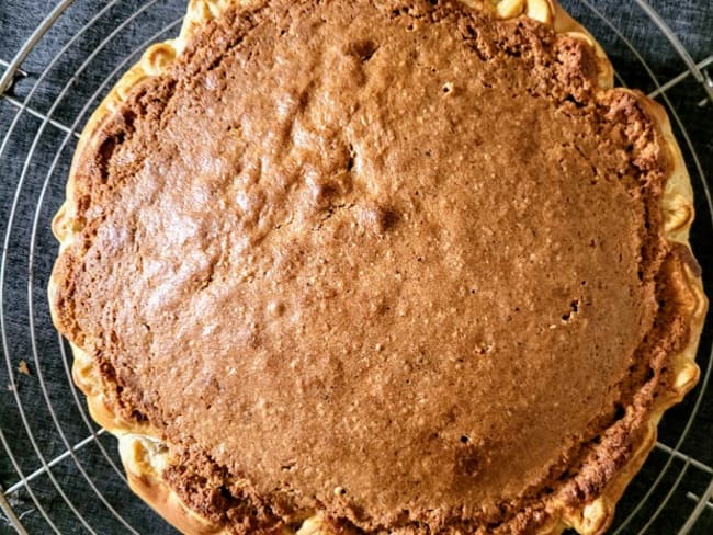 Gâteau grec de Mantoue au parfum de frangipane