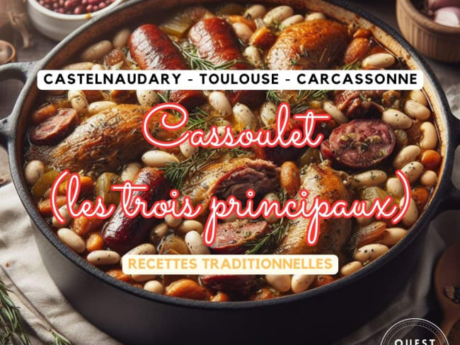 Les 3 cassoulets, recettes et histoire