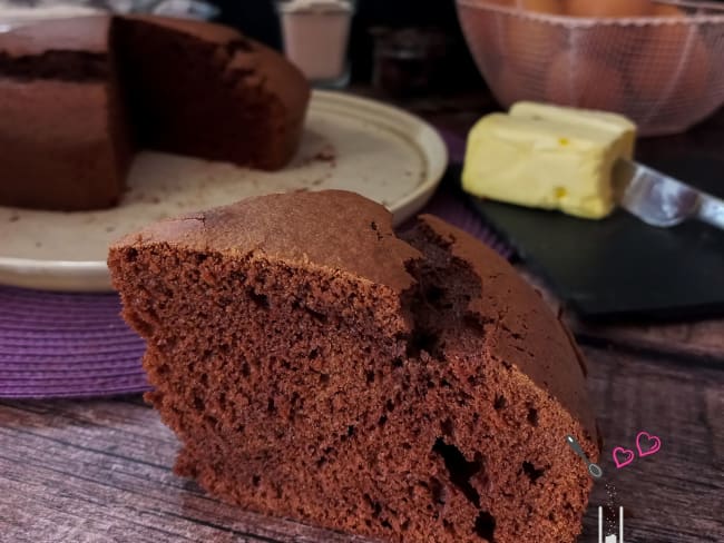 Gâteau au yaourt et au chocolat