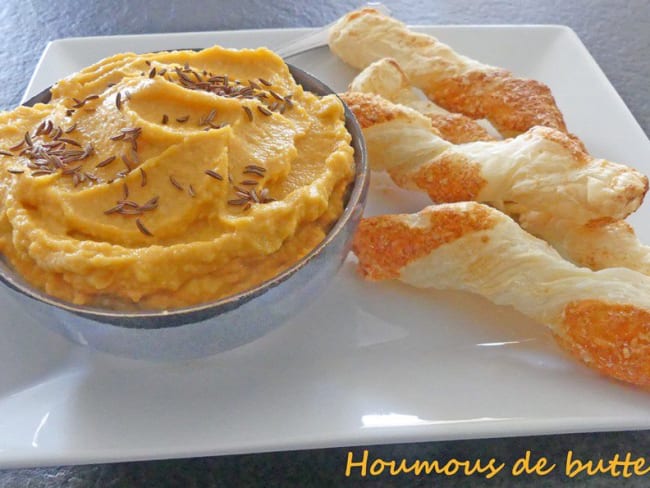 Houmous de butternut et pois chiches