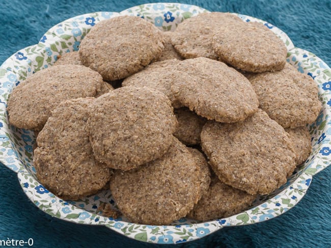 Sablés rustiques à la farine de sarrasin sans gluten