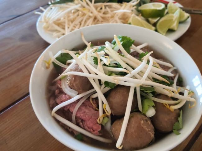 Phô vietnamien au boeuf