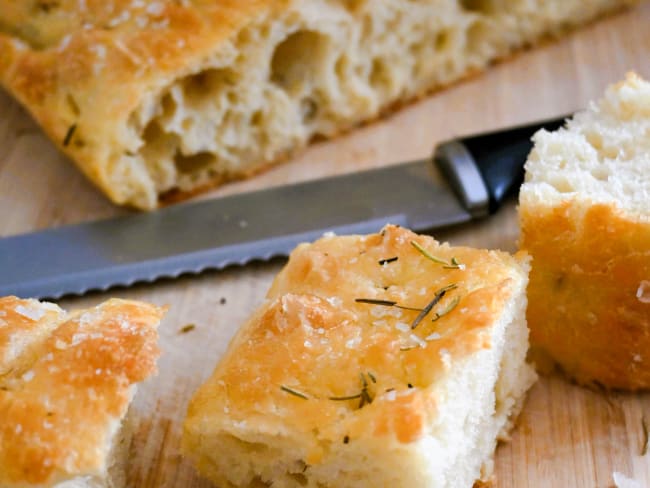 Focaccia sans robot