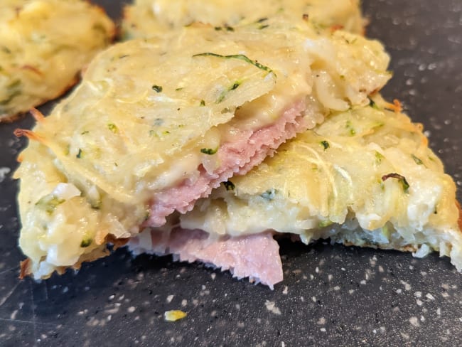 Les meilleures galettes de courgette au bacon